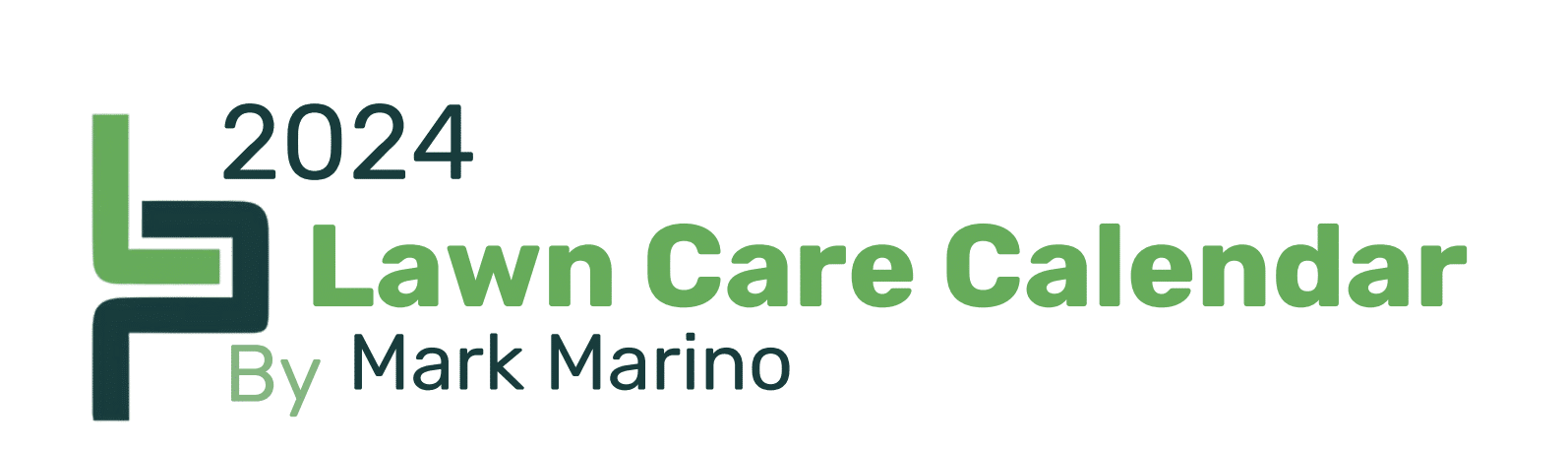 2024 Lawn Phix lawn care calendar