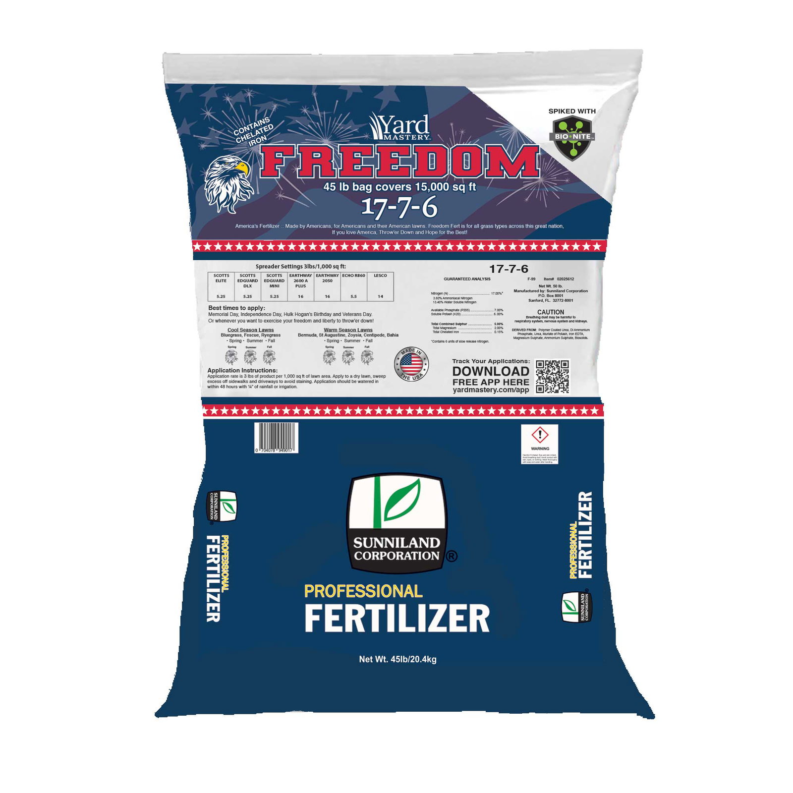 Yard Mastery Freedom Fertilizer 17-7-6